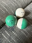 Dark Green/ White Ping Eye Karsten Golf Ball Priced Per. Fixed Price $30.00.