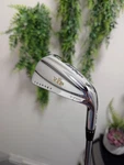 Macgregor Tourney Vip V-foil Iron Golf Club Steel Stiff Flex Shaft 37". Fixed Price $75.00.
