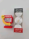 Vintage 1960S Spalding Honor Golf Balls Brand New #4 Old Stock Proshop. Fixed Price $24.50.