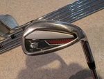 Wilson Dynapwr Irons 6-G Right Handed Regular Flex Steel Shaft Golf Club Set. Fixed Price $325.00.