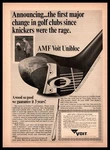1967 Amf Voit Unibloc Wood Head Golf Clubs Knickers Vintage Print. Fixed Price $9.95.