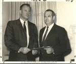 1969 Press Photo Veterans Affairs - Lynn Wilson And Robert Lesnak, Officials. Fixed Price $24.99.