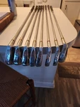 Wilson Sam Snead Blue Ridge Iron Set 8 Pc. 3-9 Pw Unilite Steel Shaft Rh. Fixed Price $109.99.