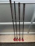 Persimmon Shakespeare Woods Set Golf Clubs Driver 3 4 Wondershaft Fiberglass. Fixed Price $99.95.
