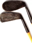 Vtg 2 & 8 Irons Golf Club Wilson Gene Sarazen Dot Face Chromium Hand Forged. Fixed Price $29.99.