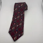 Silk Tie Claybrooke Golf Clubhouse Travel Resort Classic Upscale Old Money Prep. Fixed Price $14.99.