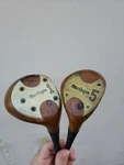 Vtg. Macgregor Tourney (W2MT) Persimmon Wood Set (1 & 5) Right Handed. Fixed Price $39.99.