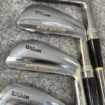 Wilson Tour Grind Iron Set 3-PW Blades Stiff Flex Steel Shafts Grips. Fixed Price $219.99.