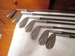 Vintage Set Of Brown Shaft Wilson Irons 7 Clubs 2 3 4 5 6 $ Niblick All Orig. Fixed Price $29.95.