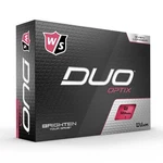 Wilson Staff Duo Optix (12 Pack) Golf Balls - Pink. Fixed Price $19.99.