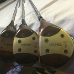 Macgregor Byron Nelson Model 255W Persimmon Wood Set 1,2,3 Weighted Read. Fixed Price $49.99.