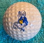 Logo Ball, Navy / Bill The Goat ...scarce 1970S, Hogan Ball. Killer. Fixed Price $13.99.