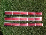 Nos Ben Hogan Apex / Db Golf Clubs Irons Woods 15 Shaft Bands Peel & Stick. Fixed Price $15.00.