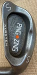 Ping Zing Single Sand Wedge Orange Dot Karsten Kt-m Stiff Steel Mens Rh. Fixed Price $29.95.