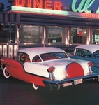 Mac's Diner Restaurant Fall River Autos 1957 Oldsmobile Super 88 Postcard. Fixed Price $6.99.