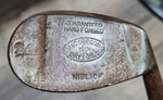 Antique Vintage Macgregor Bb Muscle Back Hickory Wood Shaft Golf Club Niblick. Fixed Price $59.00.