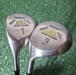Lh Macgregor Dx Power Pyramid 1 & Driver Wood Set Steel Shaft Stiff Flex 43". Fixed Price $49.99.