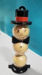 Vintage Dunlop Golf Snowman Gold Cup Christmas Ornament. Fixed Price $24.95.