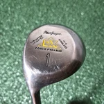 Lh Macgregor Dx Power Pyramid 1-WOOD Driver Steel Shaft Stiff Flex 43.5". Fixed Price $29.99.
