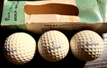 New Old Stock Sleeve Three Park Macgregor #1 Golf Balls In Box Surlyn Cover Nos. Fixed Price $9.95.