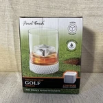 New Final Touch Hole-in-one Golf Glass Tumbler Bpa Free, Ice Cube Mold Silicone. Fixed Price $15.00.
