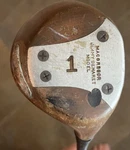 1940 Macgregor Tommy Armour Jimmy Demaret Model Persimmon Driver Rh Stiff. Fixed Price $35.00.