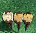 Spalding S-XV77 Driver, 3-WOOD & 4-WOOD Set Steel Shafts Needs Grips Rh. Fixed Price $49.99.