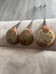 Macgregor W1MT Vintage Woods Set Tourney Shaft 3 4 Golf Clubs W/head Covers. Fixed Price $35.00.