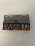 Tdk Sa-x 100 1991 Usa Type Ii Blank Cassette Tape (1) (sealed). Fixed Price $10.00.