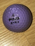 Ping Eye 2 Medium Blue And Lavender Two Tone Golf Ball Rare. Fixed Price $24.95.