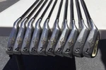 Men Rh-top Flite Tour Ti 3-9,PW,SW,LW Golf Iron Set Firm Graphite Shafts. Fixed Price $135.00.
