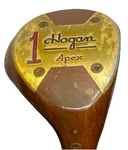 Ben Hogan Apex Oil Hardened Persimmon Driver Rh Dynamic Regular Steel 41.5" Hc. Fixed Price $39.96.