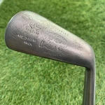 Antique Gibson Medium Iron Arnaud Massey Hickory Rh 38" C4 29* 1915 Rounded Back. Fixed Price $60.00.